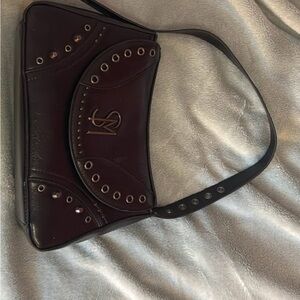 Stylish Black Leather Women's Bag